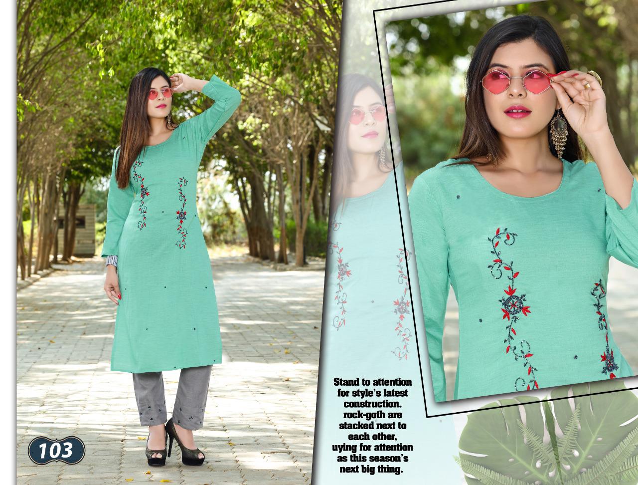 Rang Tarang Simran latest Fancy Designer Rayon Festive Wear Readymade Dress